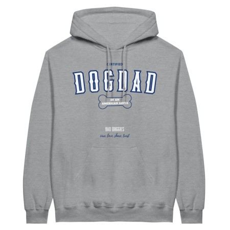 Hoodie CERTIFIED DOGDAD CLUB 🎓 - American Akita vous aussi creer 