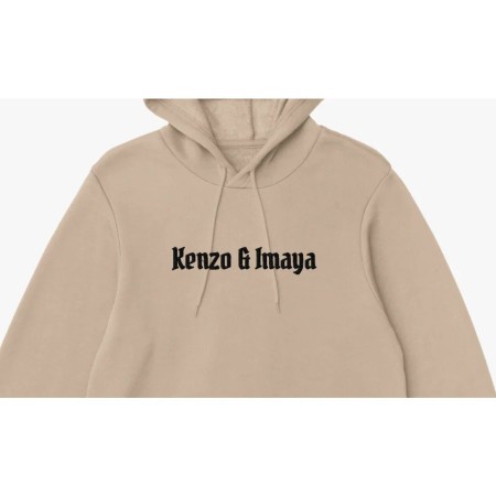 Hoodie Kenzo & Imaya 🤎 Broderie Véritable concentré