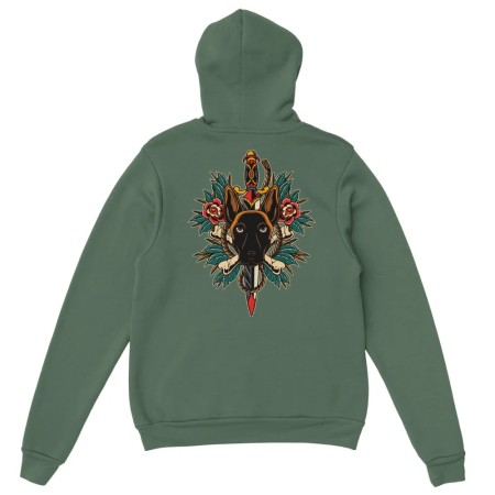 Hoodie 𝕲𝖑𝖆𝖒 𝕯𝖆𝖌𝖌𝖊𝖗 🗡️ - Malinois pas chere