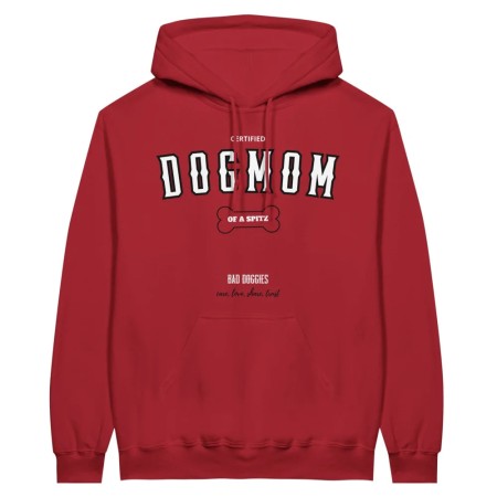 Hoodie CERTIFIED DOGMOM CLUB 🎓 - Spitz prix