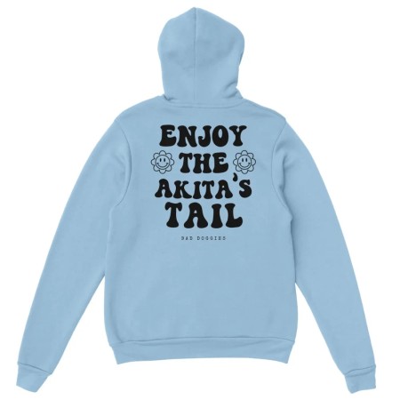 Hoodie Enjoy The Akita's Tail 🐌 soldes