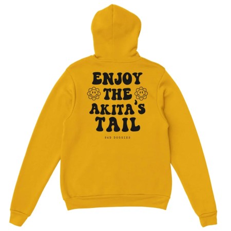 Hoodie Enjoy The Akita's Tail 🐌 soldes