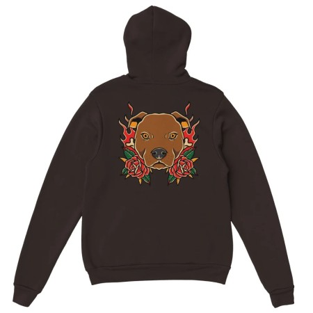 Hoodie 𝕭𝖆𝖉 𝕽𝖔𝖘𝖊𝖘 🥀 - Staffie de la marque