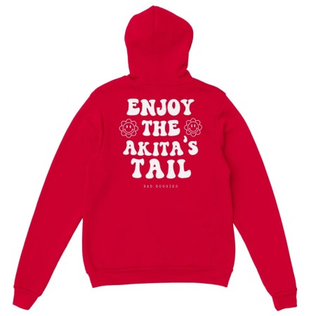 Hoodie Enjoy The Akita's Tail 🐌 soldes