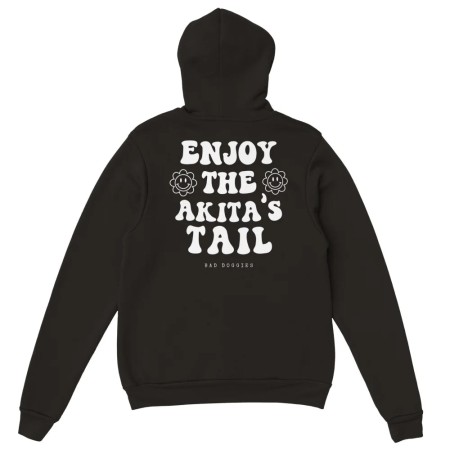 Hoodie Enjoy The Akita's Tail 🐌 soldes