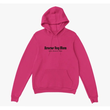 Hoodie BRODÉ - 𝕽𝖊𝖘𝖈𝖚𝖊 𝕯𝖔𝖌 𝕸𝖔𝖒 𝙰𝚗𝚝𝚒 𝚂𝚘𝚌𝚒𝚊𝚕 𝙲𝚕𝚞𝚋 ✨ rembourrage situé sous