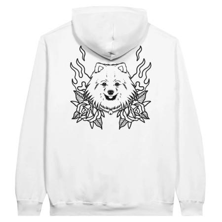 Hoodie 𝕭𝖆𝖉 𝕽𝖔𝖘𝖊𝖘 🥀 - Spitz - 𝙱𝚕𝚊𝚌𝚔 𝚊𝚗𝚍 𝚆𝚑𝚒𝚝𝚎 Faites des économies